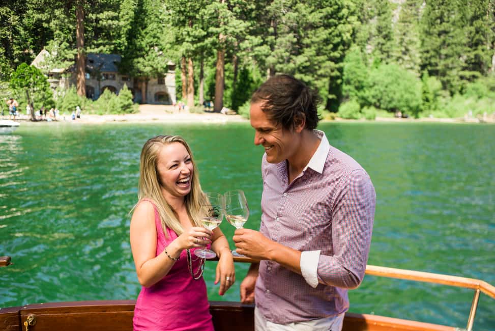 image n.5 of Lake Tahoe: Emerald Bay Sunset Wine Tasting Yacht Cruise activity in California, uploaded by supplier