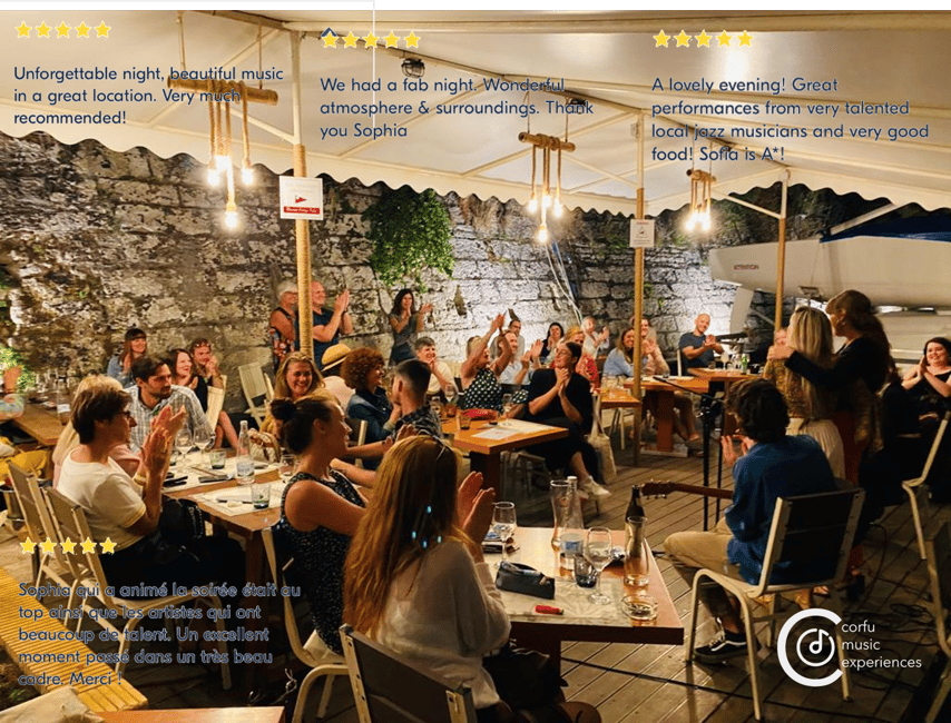 image n.23 of Corfu: Live Jazz Music and Local Stories at the Marina activity in Corfu Town, uploaded by supplier