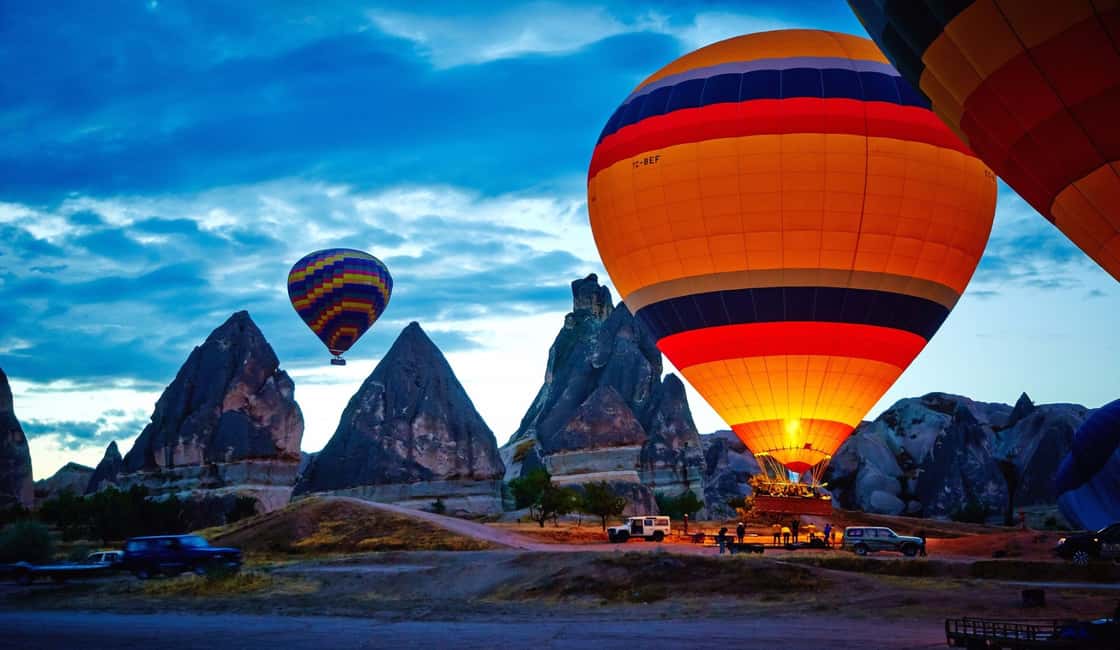 Image N°3 de Cappadoce : Vol en montgolfière à Goreme au-dessus des Fairychimneys activité à Göreme, publiée par le prestataire