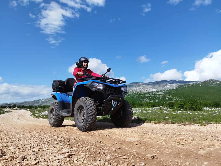Image N°39 de Depuis Split : Aventure en quad dans le parc naturel de Dinara avec baignade activité à Split, publiée par le prestataire