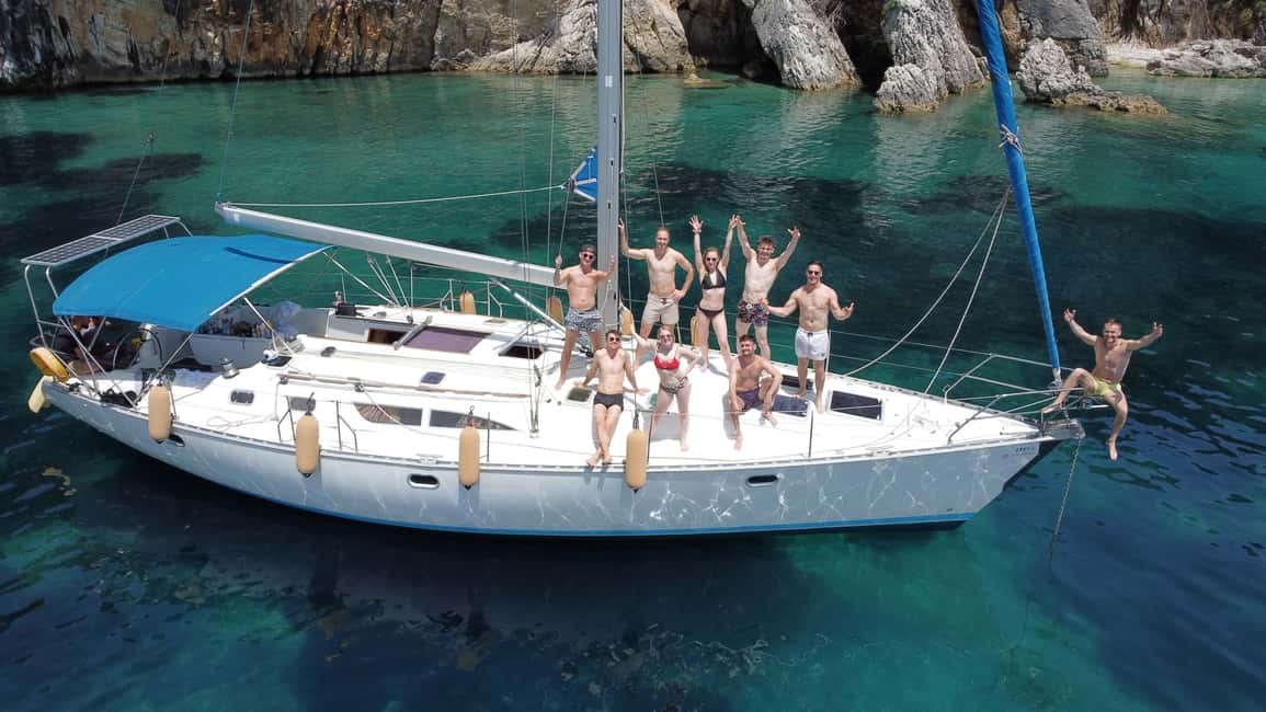 Immagine nº 5 di Gouvia: Gita in barca a vela sull'isola di Corfù con spuntino e bevande analcoliche attività a Grecia Occidentale, caricata dal fornitore