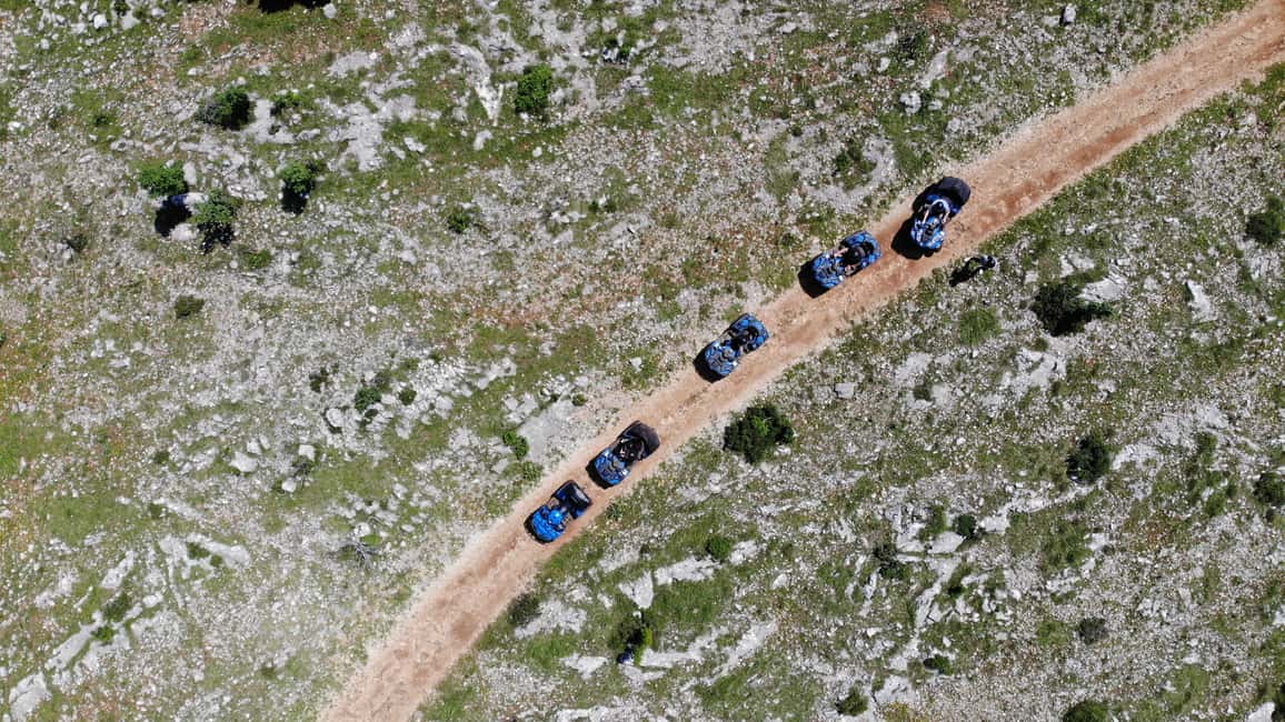 Image N°1 de Depuis Split : Aventure en quad dans le parc naturel de Dinara avec baignade activité à Split, publiée par le prestataire