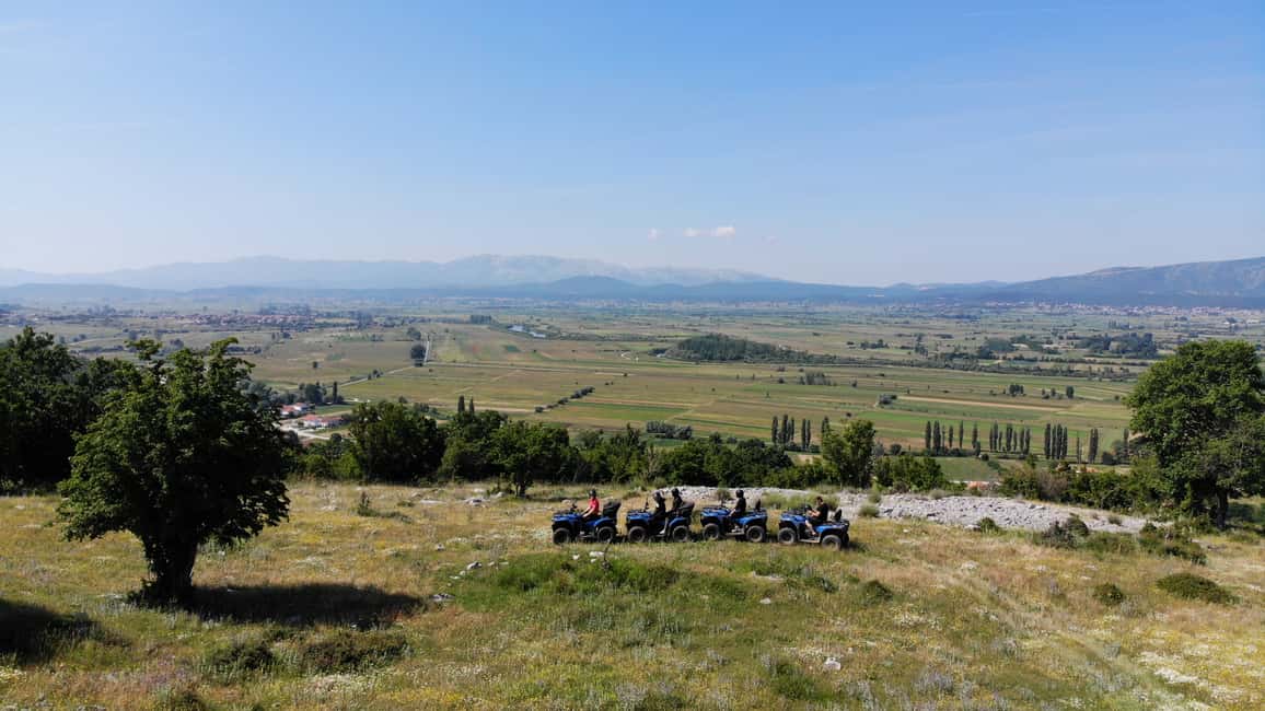 Image N°6 de Depuis Split : Aventure en quad dans le parc naturel de Dinara avec baignade activité à Split, publiée par le prestataire