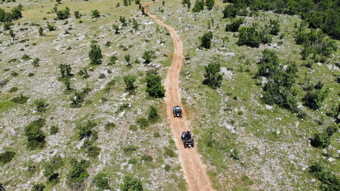 Image N°32 de Depuis Split : Aventure en quad dans le parc naturel de Dinara avec baignade activité à Split, publiée par le prestataire