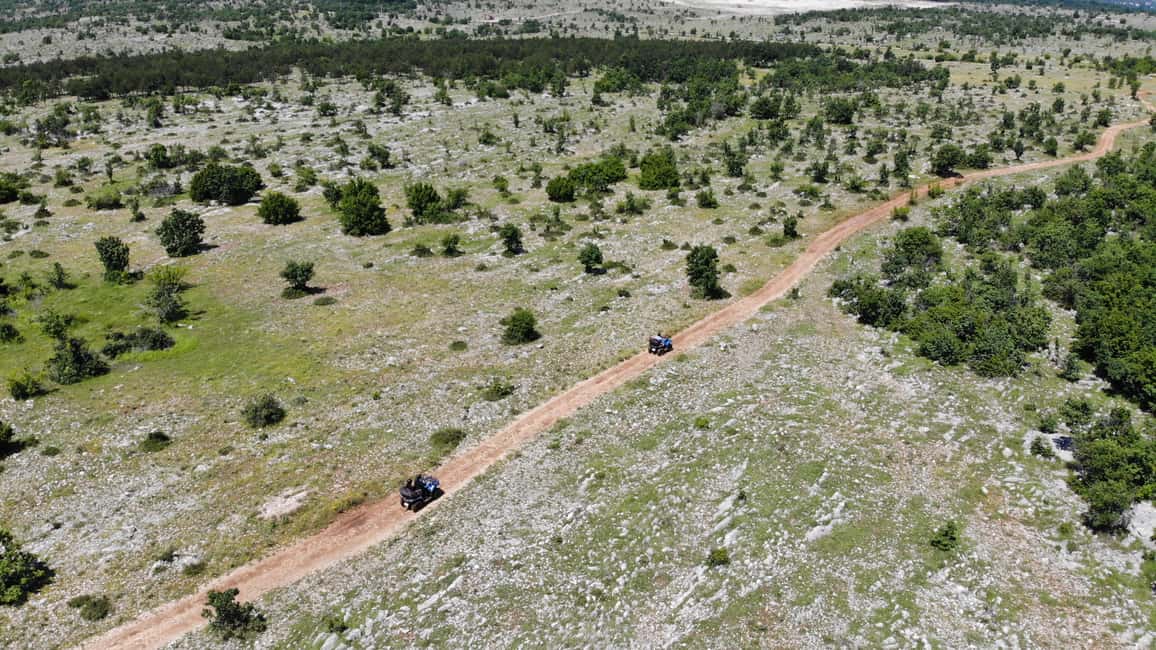 Image N°24 de Depuis Split : Aventure en quad dans le parc naturel de Dinara avec baignade activité à Split, publiée par le prestataire
