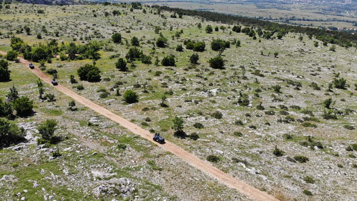 Image N°19 de Depuis Split : Aventure en quad dans le parc naturel de Dinara avec baignade activité à Split, publiée par le prestataire