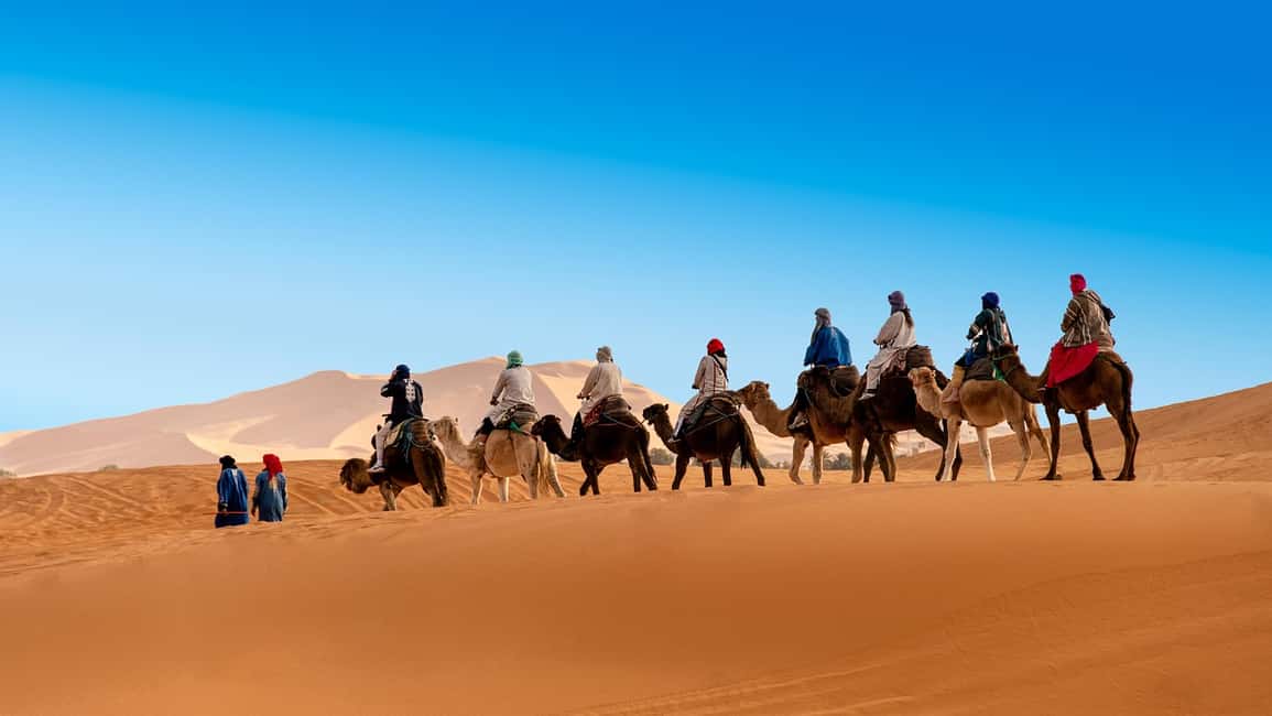 Image N°3 de Au départ de Fès : circuit de 3 jours et 2 nuits dans le désert jusqu'à Marrakech activité à Aït-ben-Haddou, publiée par le prestataire