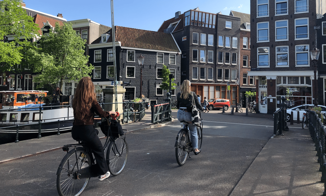Immagine nº 3 di Amsterdam: Tour della città in bicicletta in tedesco o in inglese (privato) attività a Amsterdam, caricata dal fornitore