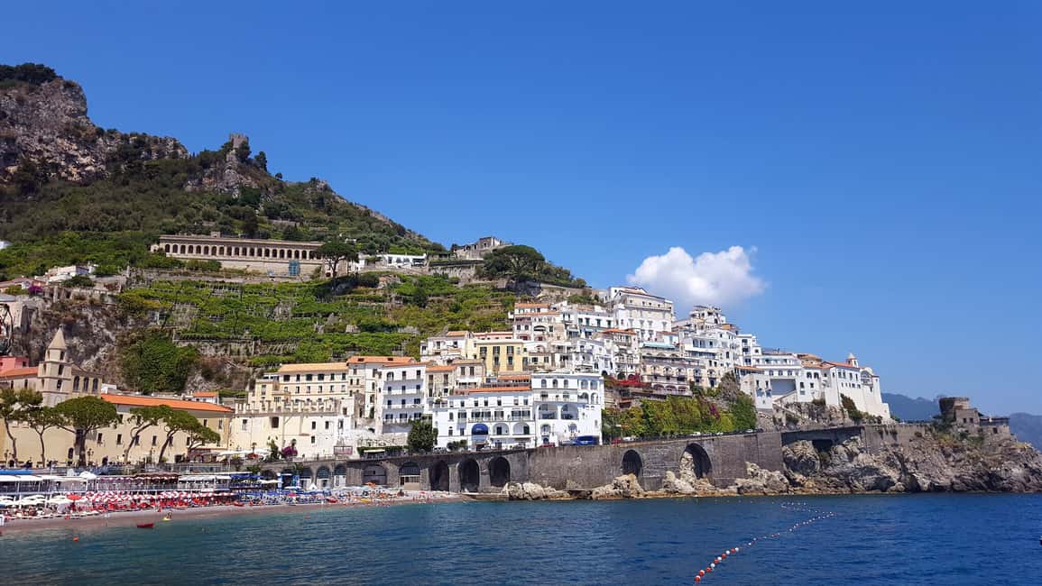 bild nr.5 av Från Positano: Halvdags Amalfikustens båttur och snorkling aktivitet i Conca dei Marini, uppladdad av arrangören