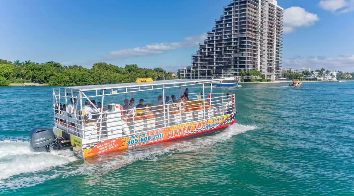 image n.1 of Miami Biscayne Bay: Hop-on Hop-off Boat Cruise activity in Miami, uploaded by supplier