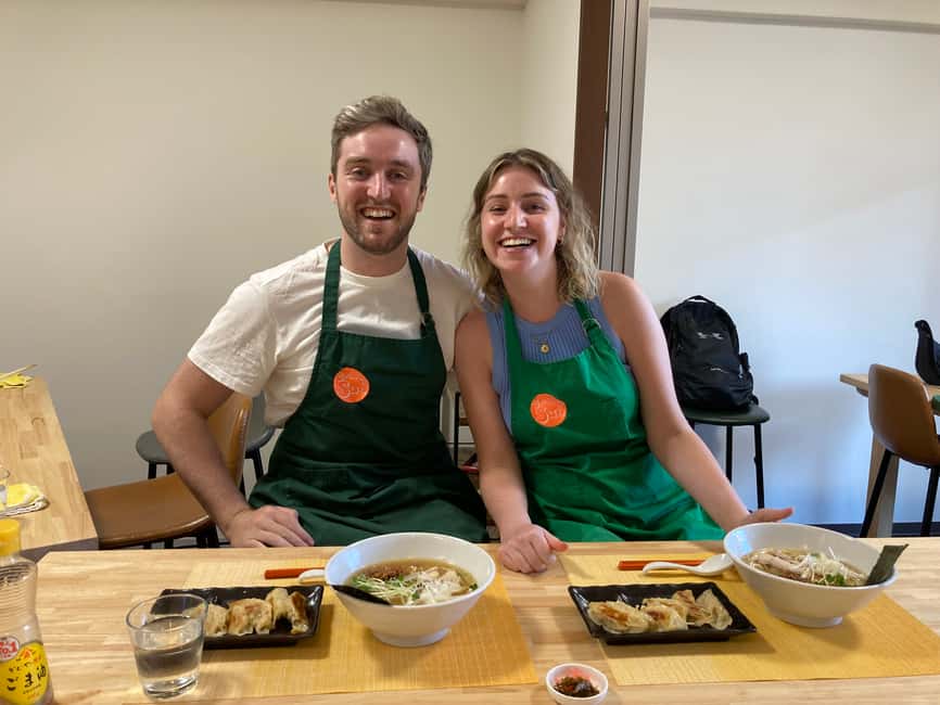 Image N°1 de Osaka : Cours de cuisine Ramen et Gyoza à Dotonbori activité à Osaka, publiée par le prestataire