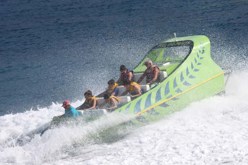 Obraz nr 3 z atrakcji Hersonissos: Rejs łodzią odrzutową z nurkowaniem w Limin Chersonisu, przesłany przez organizatora