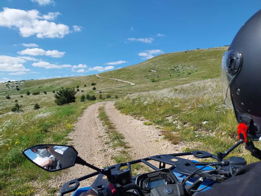 Image N°8 de Depuis Split : Aventure en quad dans le parc naturel de Dinara avec baignade activité à Split, publiée par le prestataire