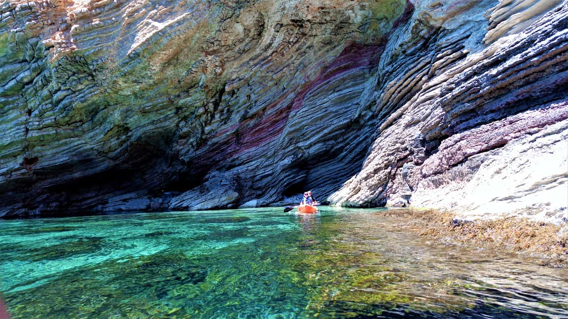 image n.13 of Cala Codolar: Sea & Caves Kayaking Tour with Snorkeling activity in Balearic Islands, uploaded by supplier