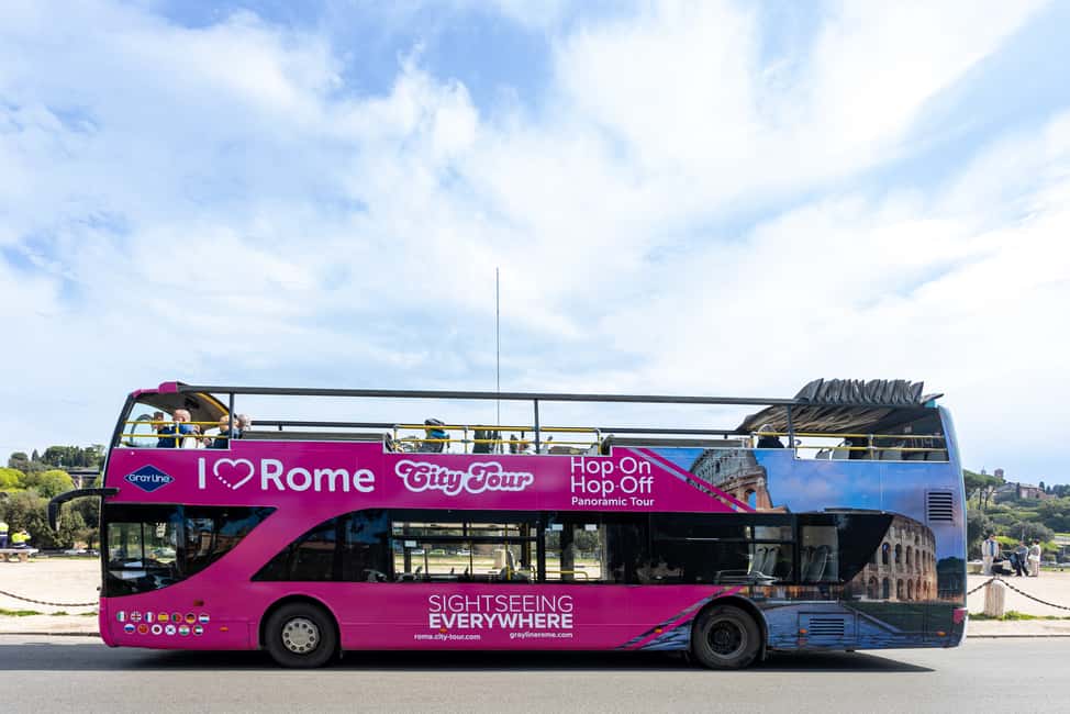Obraz nr 5 z atrakcji Rzym: Wycieczka krajoznawcza autobusem hop-on hop-off z audioprzewodnikiem w Rzym, przesłany przez organizatora