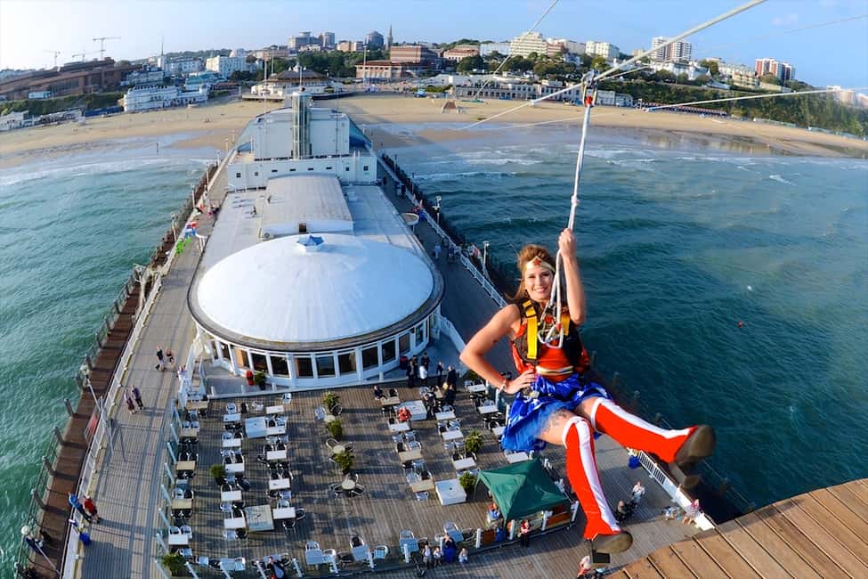 Obraz nr 1 z atrakcji Molo w Bournemouth: Bilet wstępu PierZip w Bournemouth, przesłany przez organizatora