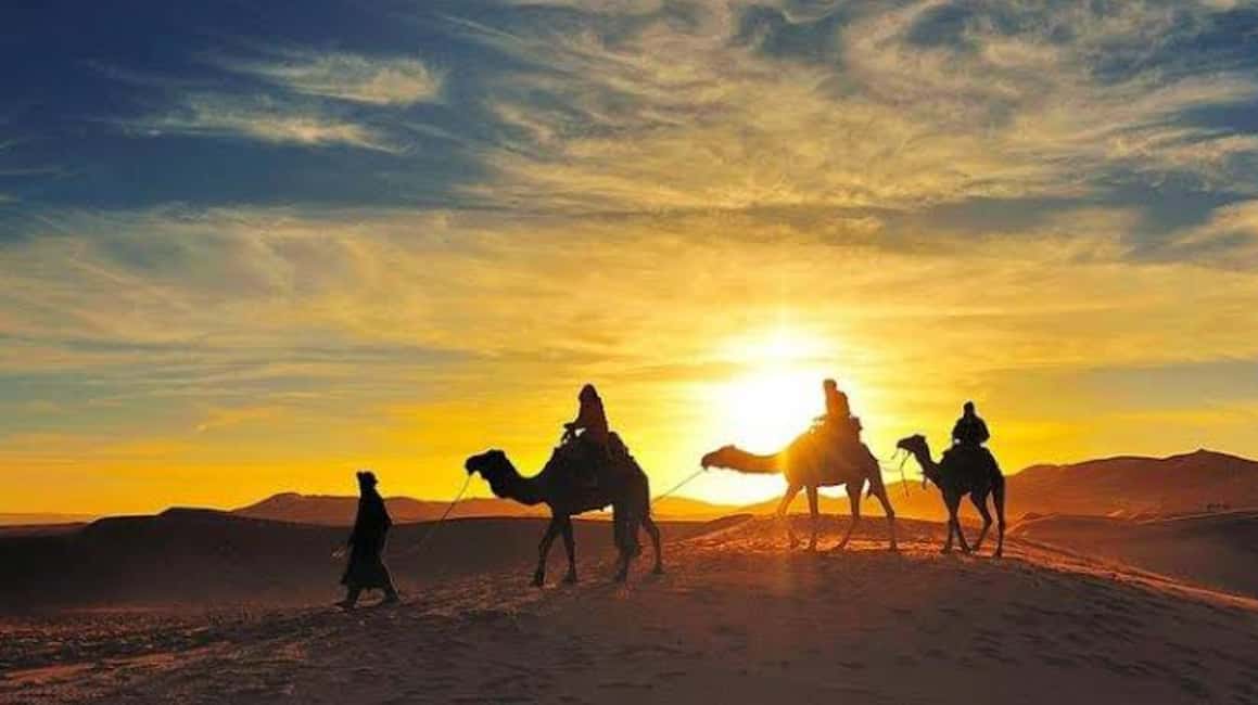 Immagine nº 12 di Marrakesh: Tramonto nel deserto di Agafay, giro in cammello e cena con spettacolo attività a Marrakech, caricata dal fornitore