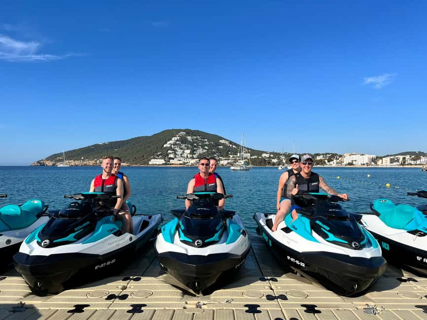 Bild Nr. 7 von Santa Eulalia: Jet Ski Tour mit optionaler Delphin-Suche Aktivität in Balearen, hochgeladen vom Anbieter