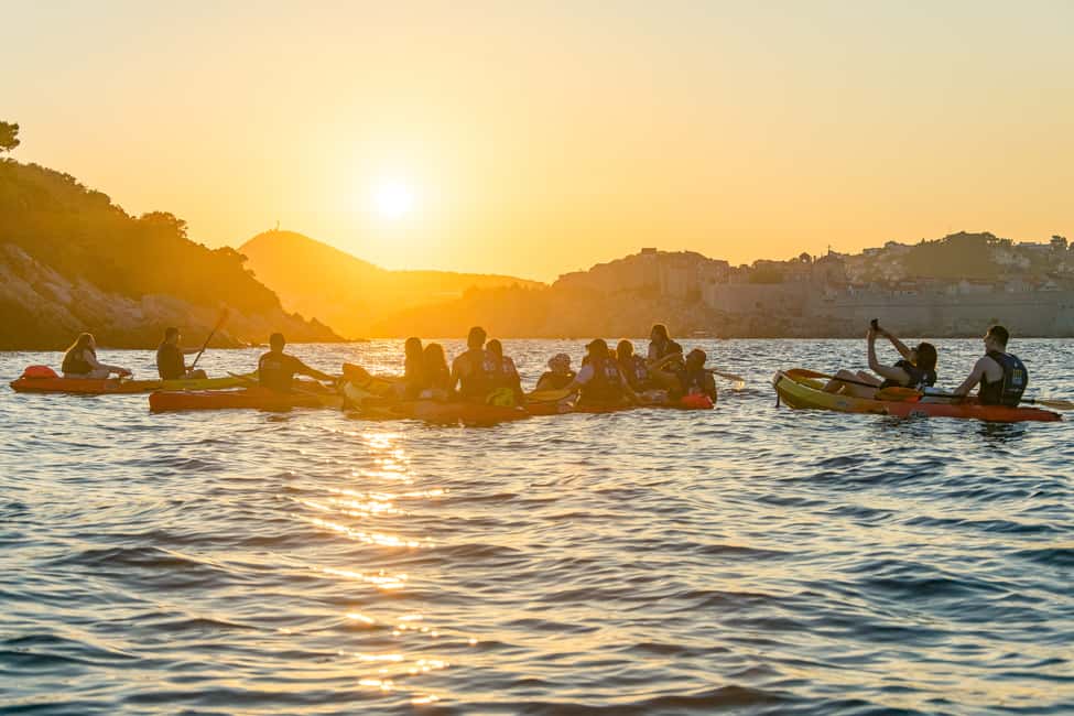 image n.5 of Dubrovnik: Guided Sunset Sea Kayaking Tour with Wine activity in Dubrovnik, uploaded by supplier