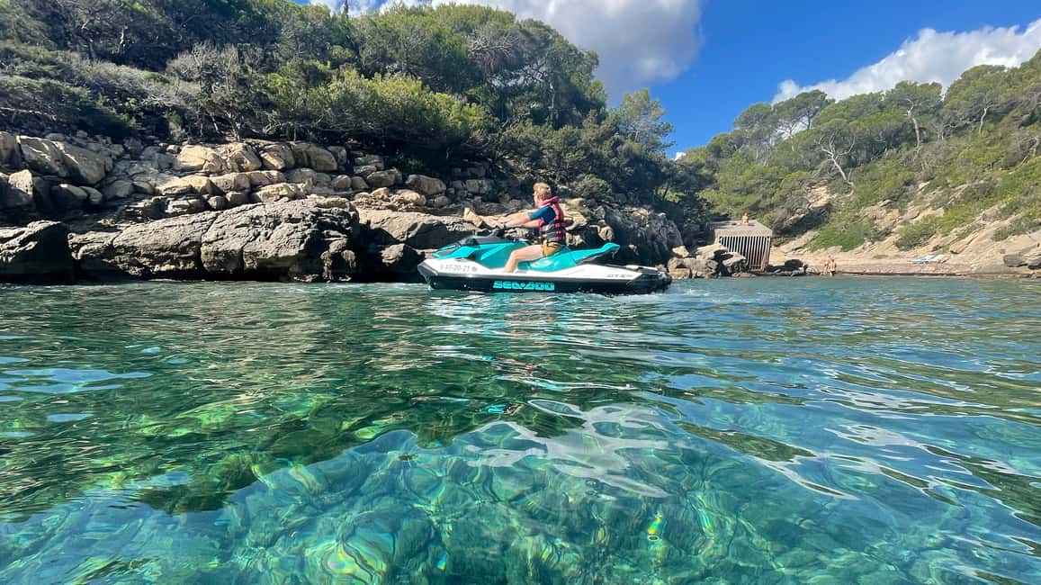 Bild Nr. 14 von Santa Eulalia: Jet Ski Tour mit optionaler Delphin-Suche Aktivität in Balearen, hochgeladen vom Anbieter