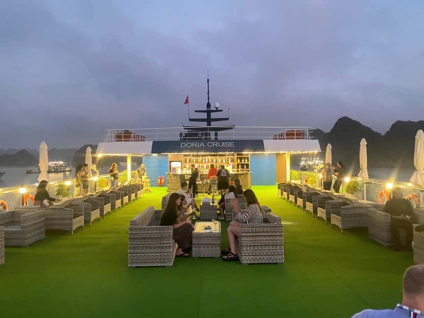 image n.20 of 2-Day or 3-Day: Halong&Lan Ha Bay Cruise 5* balcony, bathtub activity in Ha Long, uploaded by supplier
