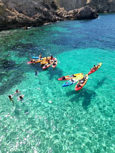 image n.2 of Cala Codolar: Sea & Caves Kayaking Tour with Snorkeling activity in Balearic Islands, uploaded by supplier