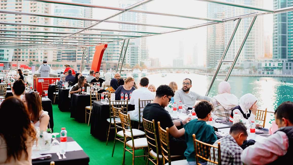 image n.16 of Dubai: Sunset or Dinner Cruise with Live Music & Open Bar activity in Dubai, uploaded by supplier