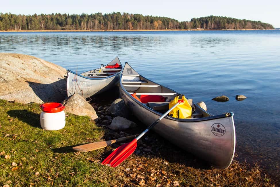 image n.2 of Stockholm: Sunset Canoe Beaver Safari & BBQ on Island activity in Vaxholm, uploaded by supplier