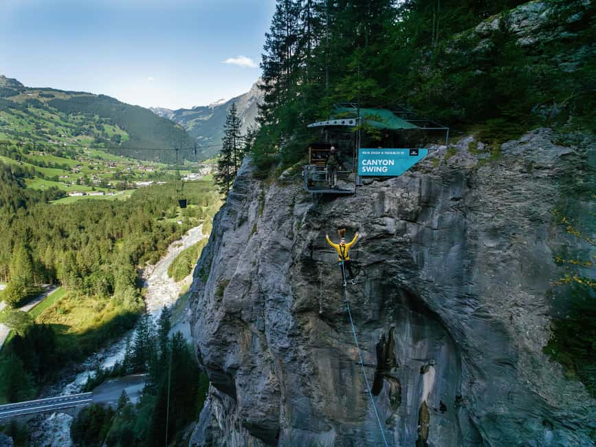 image n.8 of Interlaken: Canyon Swing in Grindelwald activity in Interlaken, uploaded by supplier