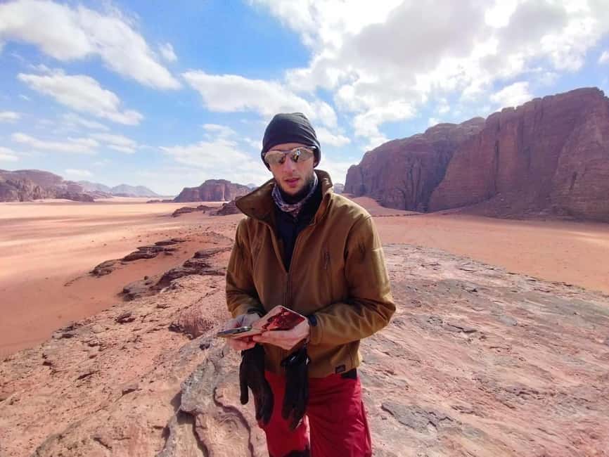 bild nr.2 av WADI RUM: Halvdagsutflykt i JEEP på morgonen eller i solnedgången aktivitet i Akaba, uppladdad av arrangören