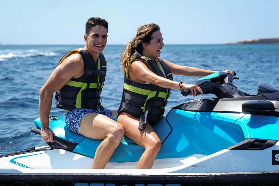 Image N°5 de Malte : expérience en jet ski privé activité à Marsaxlokk, publiée par le prestataire