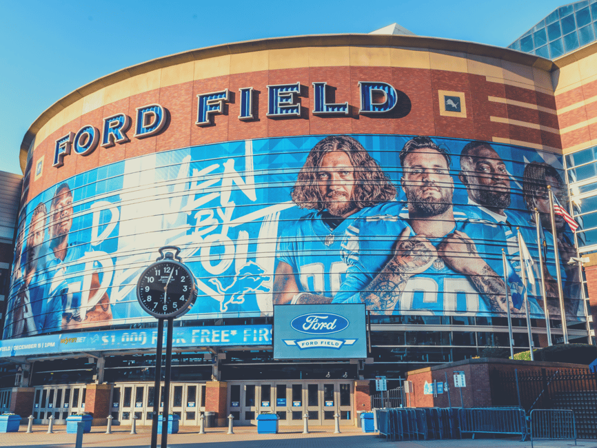 Bild Nr. 2 von Detroit: Footballspiel der Detroit Lions im Ford Field Aktivität in Detroit, hochgeladen vom Anbieter