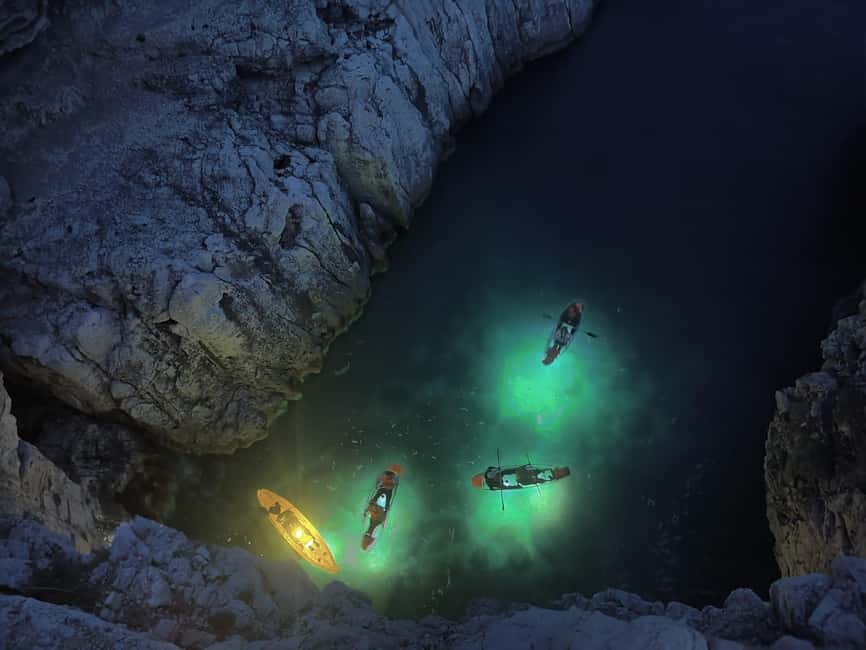 billede nr.5 af aktiviteten Pula: Grotte solnedgang/aftentur i gennemsigtig kajak i Pula, uploadet af udbyder