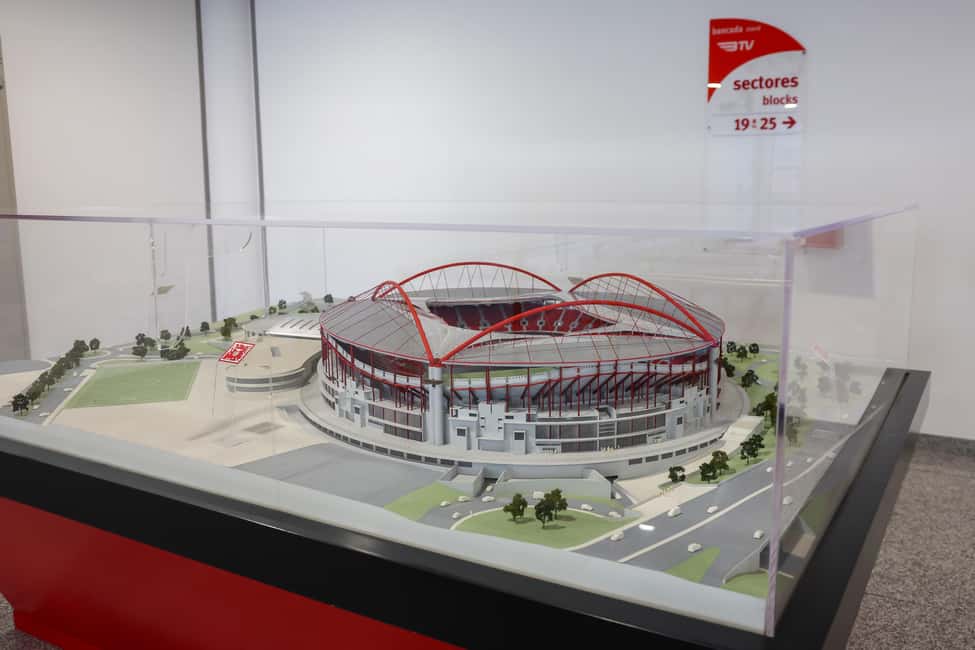 imagem n.6 de Lisboa: Passeio pelo estádio do Benfica Luz com cachecol de lembrança atividade em Lisboa, carregada pelo fornecedor