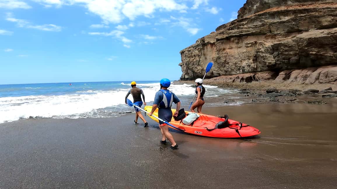 image n.18 of Puerto Mogán: Guided Adventure Kayak Tour in Caves & Snorkel activity in Mogán, uploaded by supplier