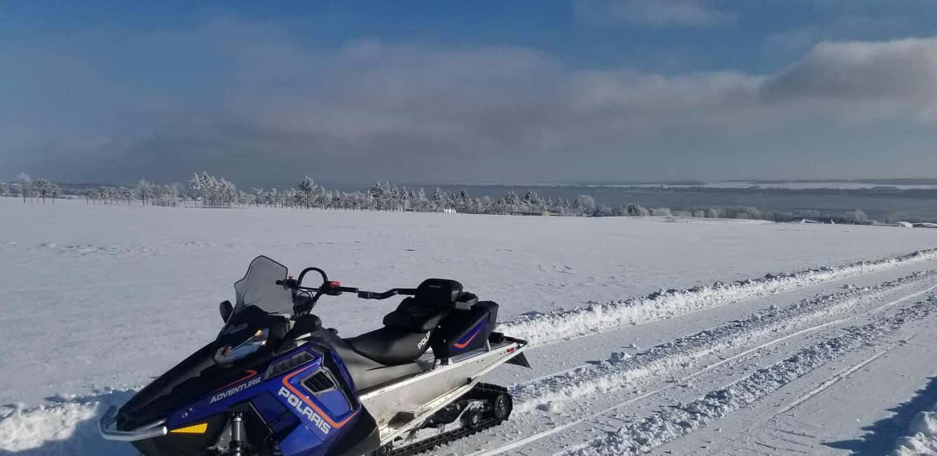 image n.12 of Quebec City: Guided Snowmobile Tour activity in Saint-Jean-de-l'Île-d'Orléans, uploaded by supplier
