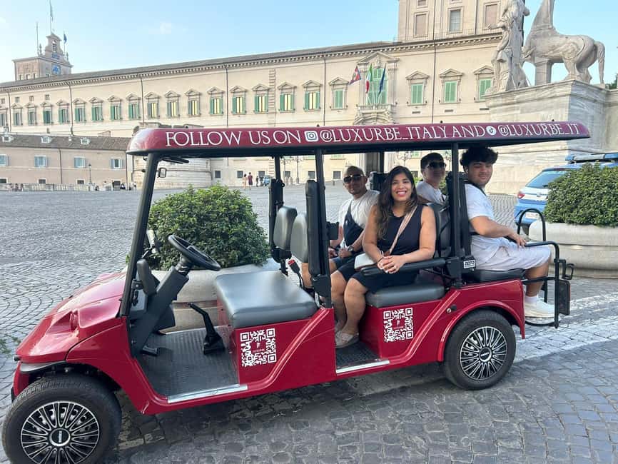 Image N°7 de Rome : visite en voiturette de golf des places et fontaines activité à Rome, publiée par le prestataire