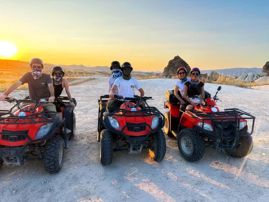 Image N°9 de Excursion en quad au coucher du soleil en Cappadoce activité à Göreme, publiée par le prestataire