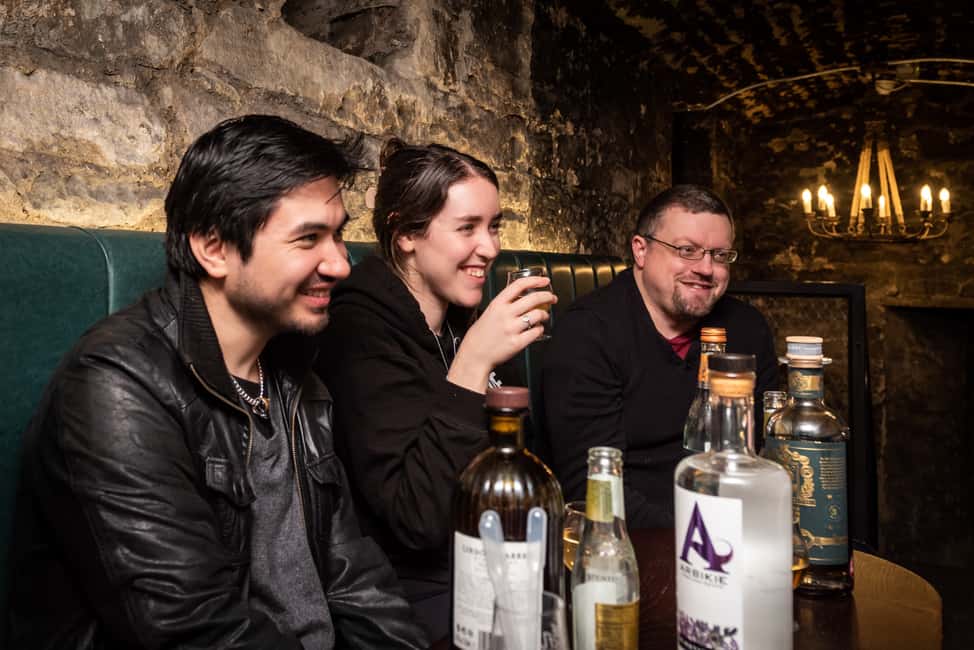 image n.1 of Edinburgh: Gin Tasting at Underground Venue activity in Edinburgh, uploaded by supplier