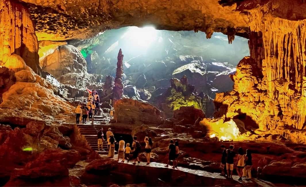 image n.26 of Hanoi: Full-Day Halong Bay Cruise with Swimming & Kayak Tour activity in Dong Bac, uploaded by supplier