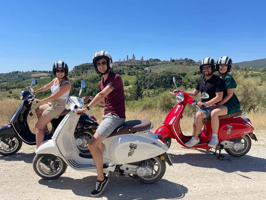 image n.1 of From San Gimignano: Chianti Vespa Tour with Lunch activity in San Gimignano, uploaded by supplier