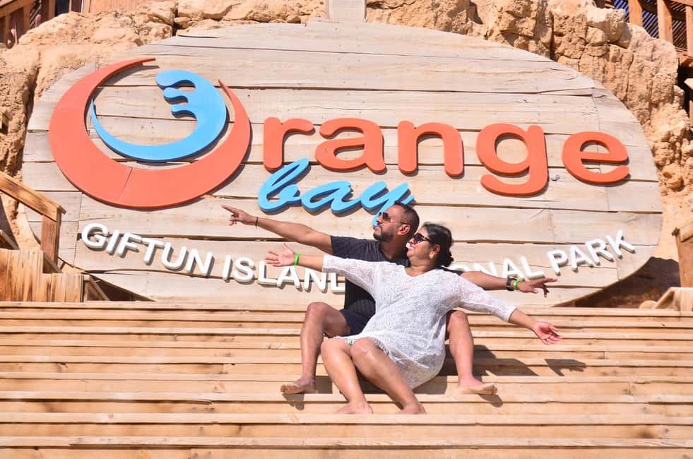 Immagine nº 8 di Hurghada: Escursione di un giorno a Orange Bay con sport acquatici e pranzo attività a Governatorato del Mar Rosso, caricata dal fornitore