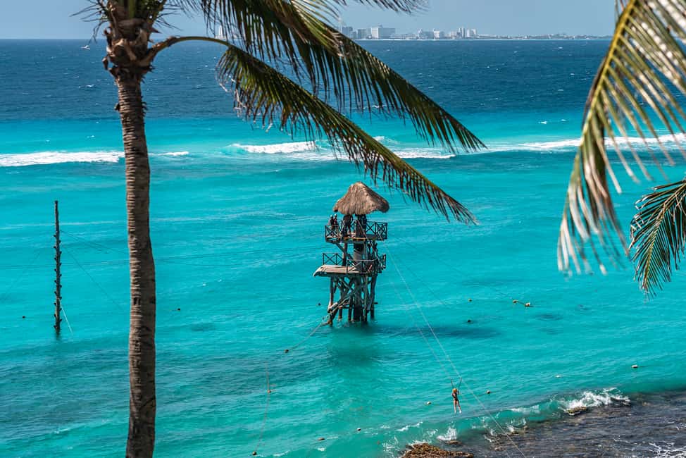 imagem n.4 de De Cancún: Entrada no parque Garrafon Reef com bilhetes de balsa atividade em Quintana Roo, carregada pelo fornecedor