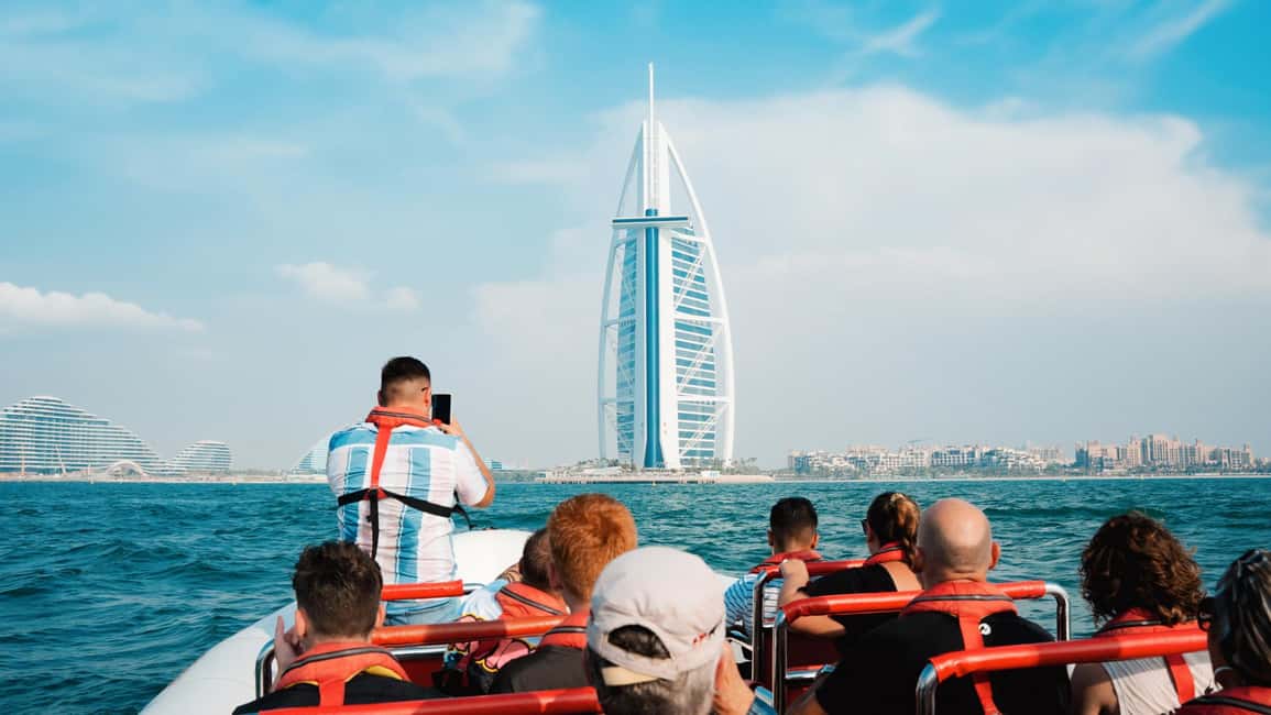 Bild Nr. 11 von Dubai: Marina, Atlantis, Palm & Burj Al Arab Speedboat Tour Aktivität in Dubai, hochgeladen vom Anbieter