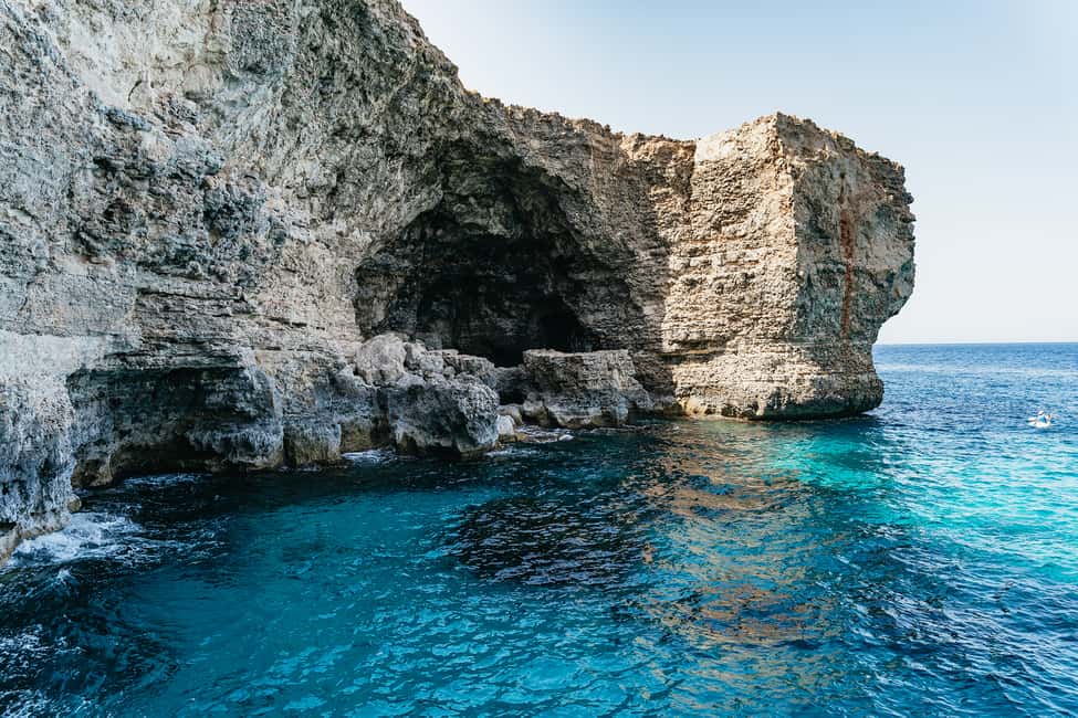 Image N°33 de Comino : visite du lagon bleu, du lagon cristallin et des grottes marines activité à Malte, publiée par le prestataire