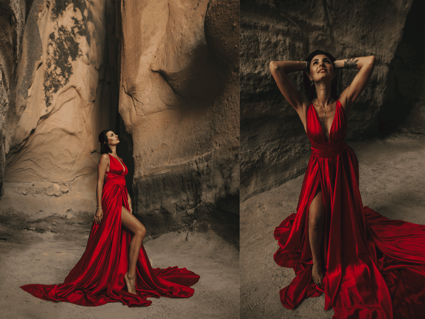 imagem n.5 de Capadócia: Fotos com vestidos voadores atividade em Anatólia Central, carregada pelo fornecedor