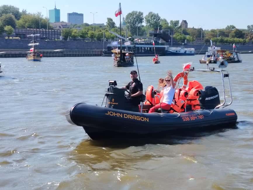 Immagine nº 6 di Varsavia: corsa adrenalinica sul fiume Vistola (Wisła) attività a Varsavia, caricata dal fornitore