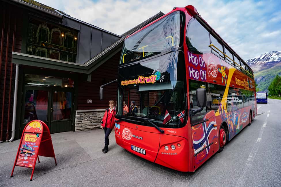 Bild Nr. 8 von Geiranger: Stadtbesichtigung Hop-On/Hop-Off-Bustour Aktivität in Geiranger, hochgeladen vom Anbieter