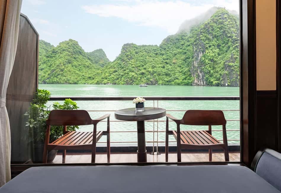 image n.84 of 2-Day: Halong Lan Ha Bay 5 Stars Cruises w/Balcony & Bathtub activity in Ha Long, uploaded by supplier