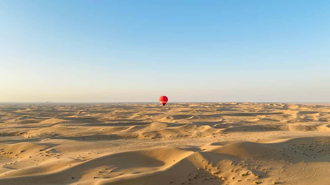 image n.16 of Dubai: Hot Air Balloon Ride with Camel Ride & Falcon Show activity in Dubai, uploaded by supplier